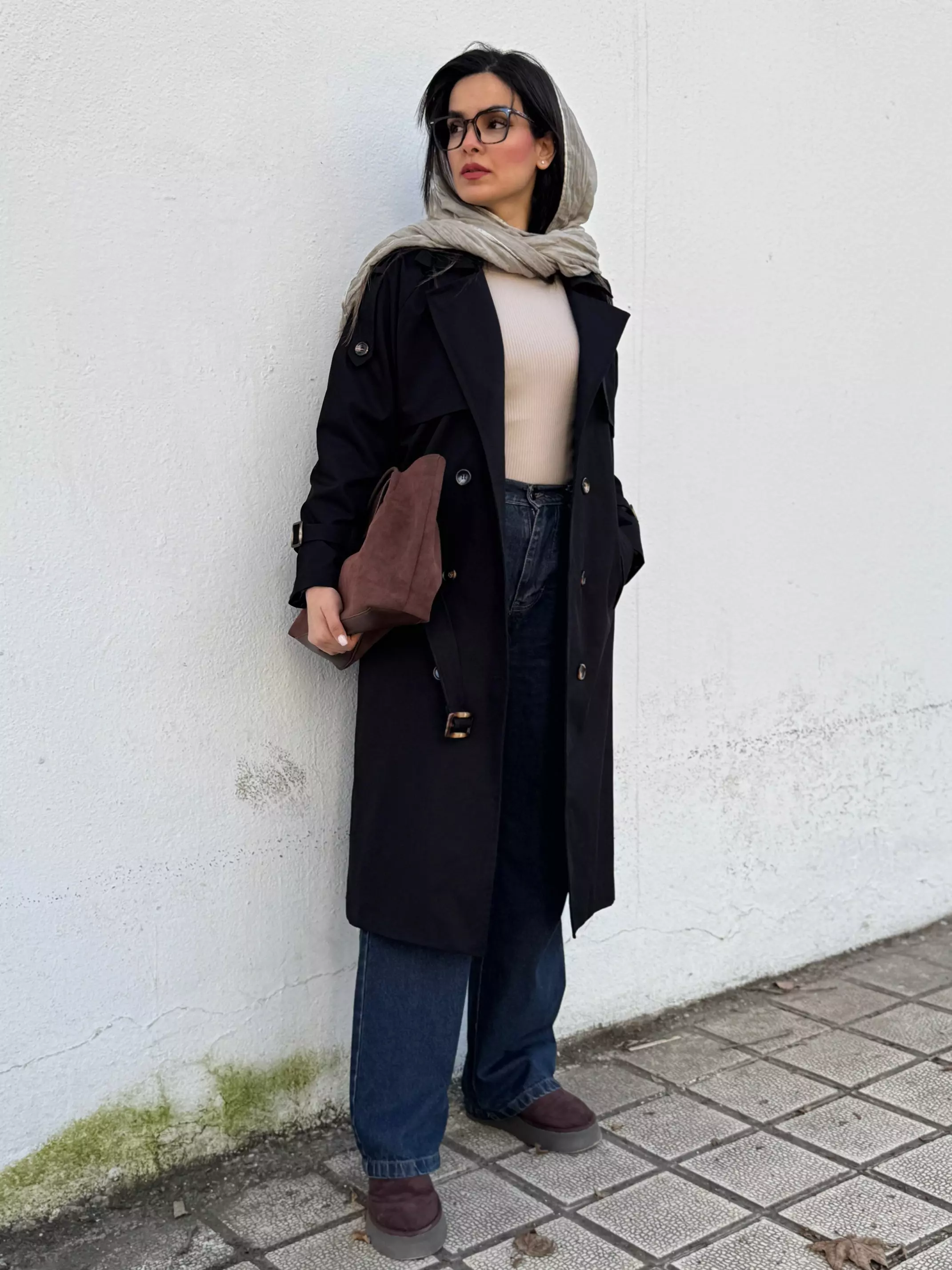 ترنچ کت بارانی آستردار شیدا